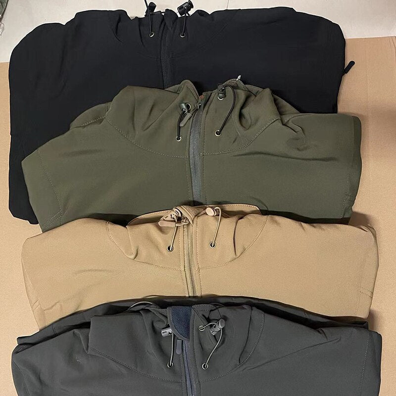 Conjunto Traje Tático Militar de Inverno Resistente e Impermeável - Jaqueta e Calça ArmyPlus