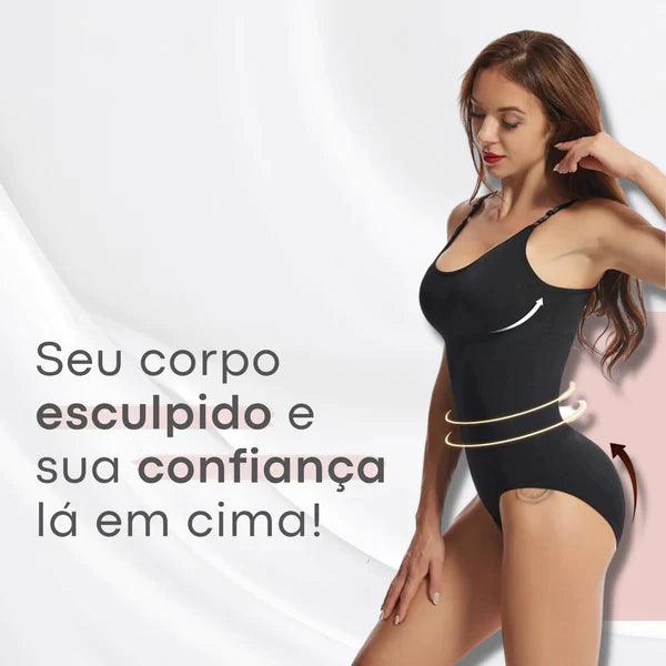 BodyShaper MagicLipo 3 em 1 - Líder Vendas