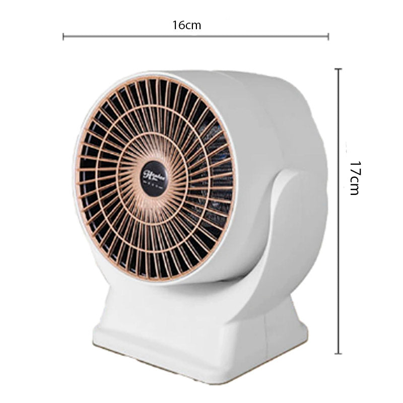 Aquecedor Ventilador Elétrico Portátil Ar Quente Superaquecimento Econômico Ângulo Ajustável 220v