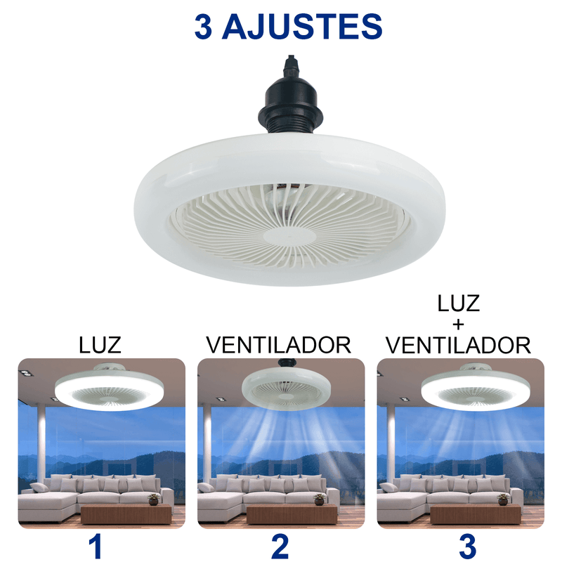 Luminária LED com Ventilador | FanMaster - Últimos dias de Promoção - Líder Vendas